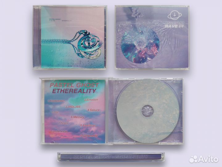 CD Sewerslvt, Salem, Pastel Ghost, Arca, Plenka