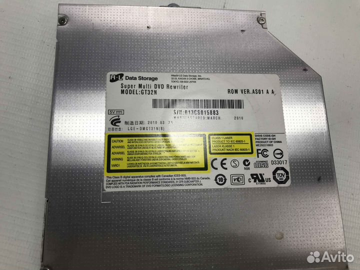 Привод DVD+RW для asus K50F