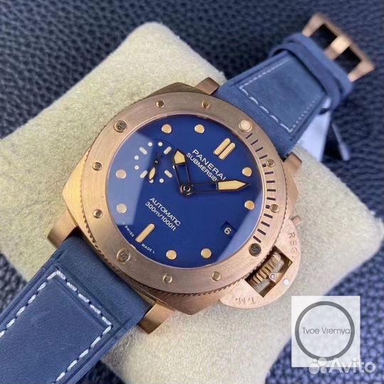 Часы Panerai Submersible Bronzo Blu Abisso арт 701