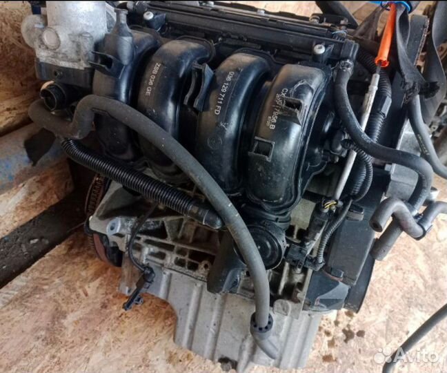 Двигатель Seat Ibiza BBZ - 1.4 бензин (б/у)