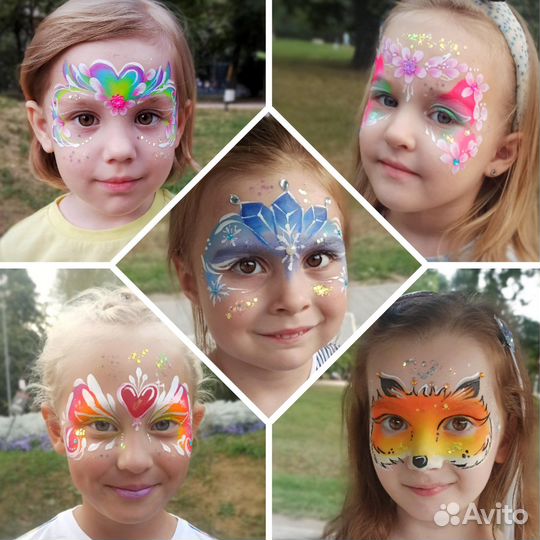 Профессиональный аквагрим и бьюти бар