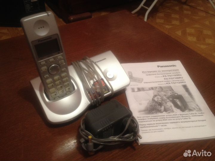 Цифровой Беспроводной Телефон Panasonic KX-TG 7105