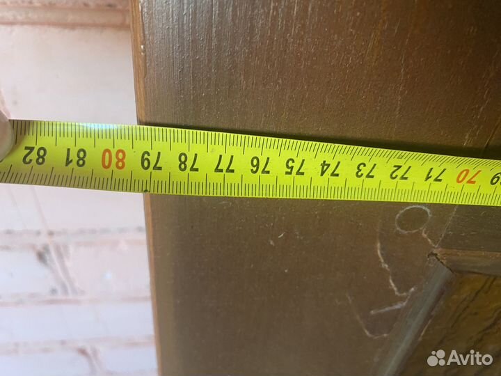 Полотно двери из массива 790х2000