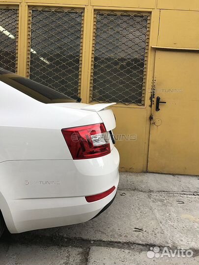 Спойлер Октавия рс Шкода А7 Skoda Octavia A7 RS