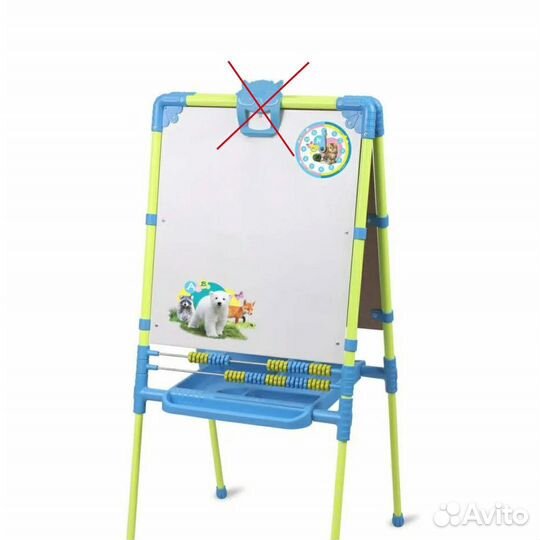 Мольберт детский двухсторонний