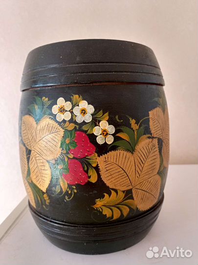 Бочонок хохлома СССР