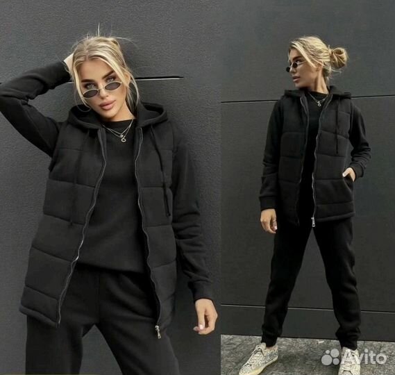 Женский спортивный костюм на флисе