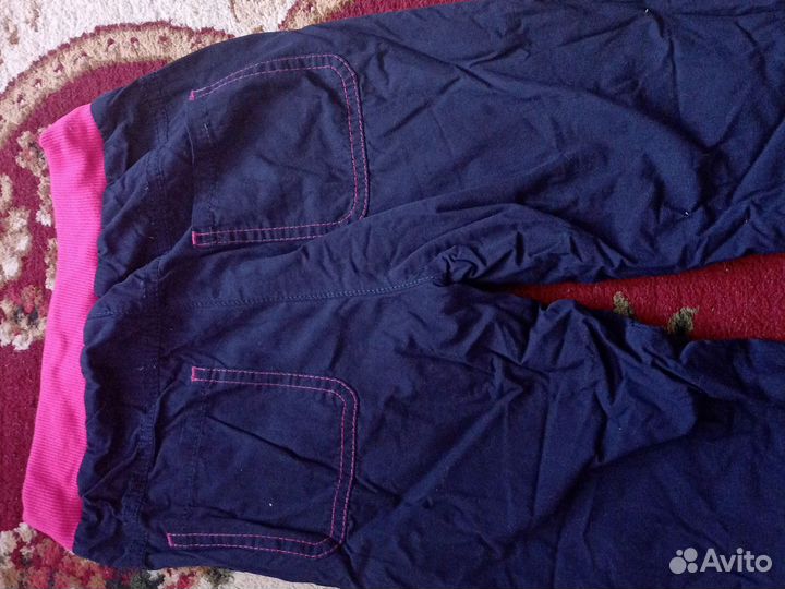 Брюки Черубино весна на флисе