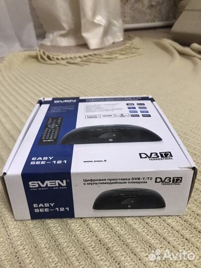Цифровая тв приставка sven dvb t/t2