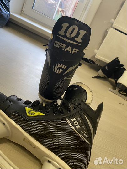 Коньки хоккейные Graf 41 размер