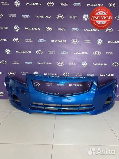 Бампер передний Chevrolet Cruze (2013) / синий