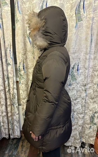 Пуховик женский длинный