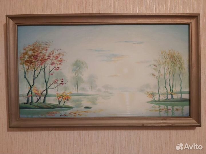 Картина маслом на холсте худ. Салычев А.В