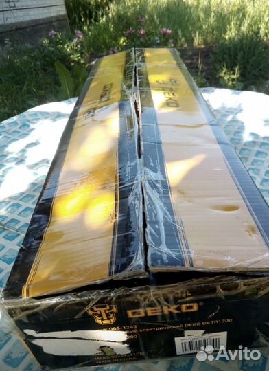 Триммер садовый электрический