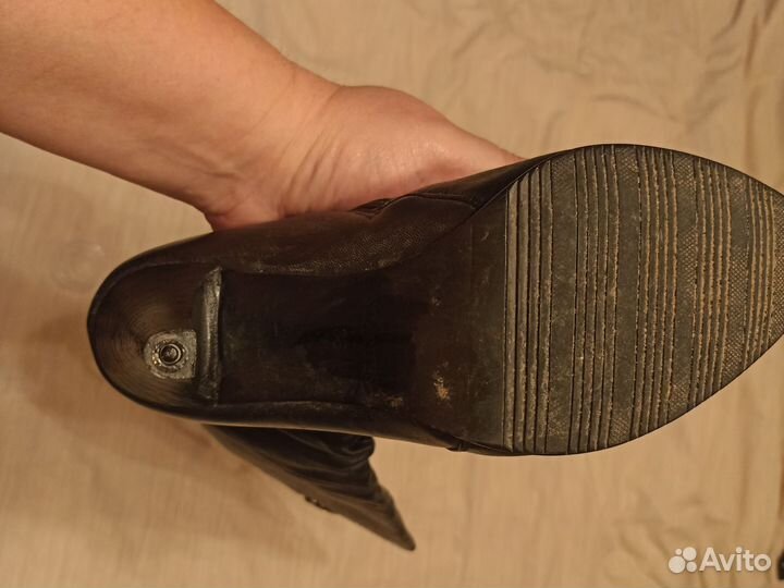 Сапоги женские натуральная кожа