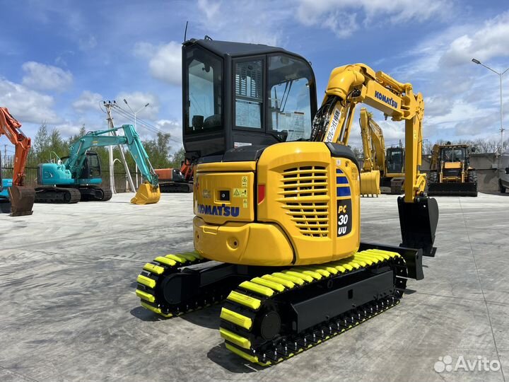 Мини-экскаватор Komatsu PC30UU, 2023
