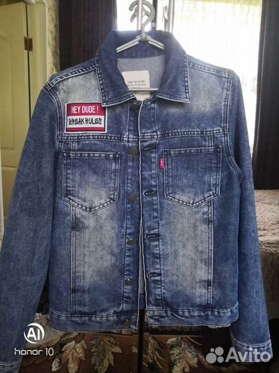 Джинсовая куртка для мальчика