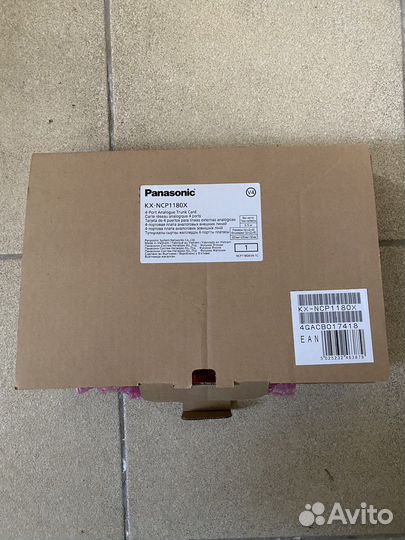 Panasonic kx-ncp1180x плата расширения