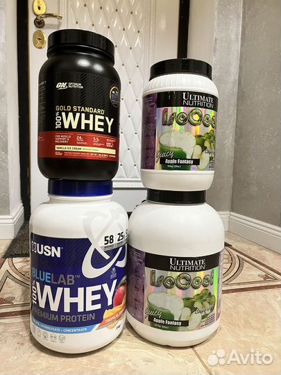 Протеин Whey пустые банки