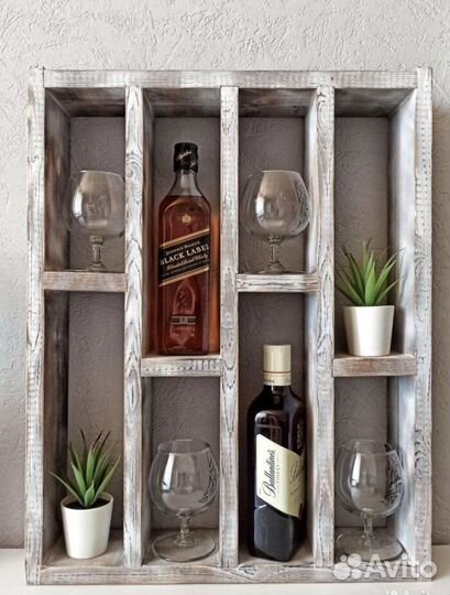 Винная полка (винница), стеллаж, мини-бар