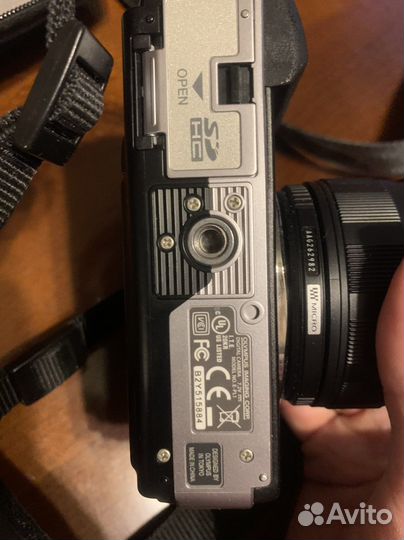 Фотоаппарат olympus с чехлом и картой