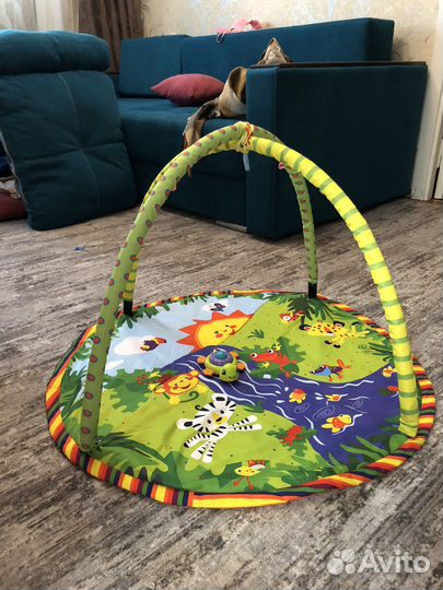 Развивающий коврик с дугами новый в упаковке