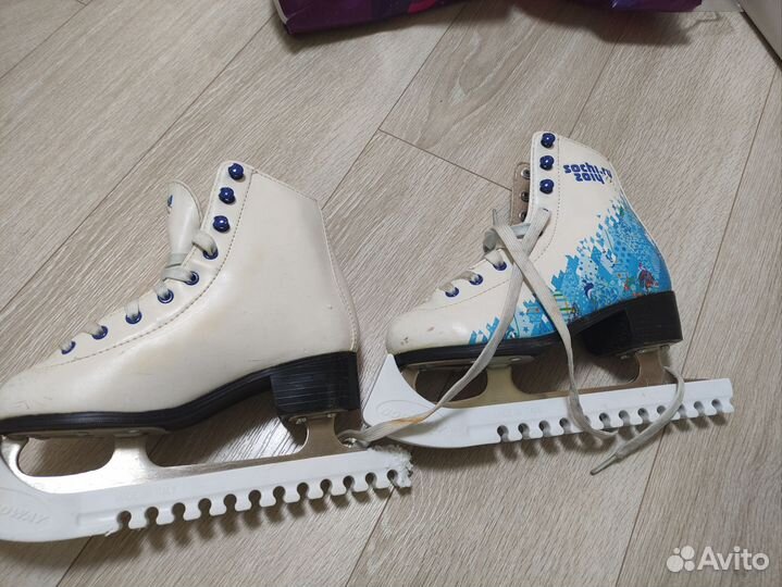 Коньки фигурные детские 33 размер