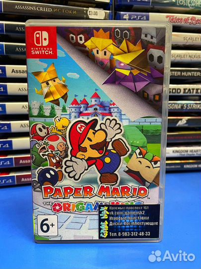 Paper Mario The Origami King Nintendo Switch New