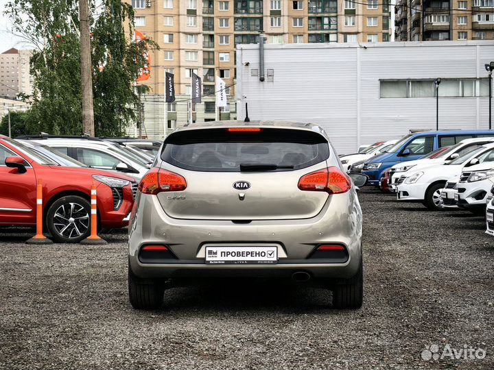 Kia Ceed 1.6 AT, 2014, 248 524 км