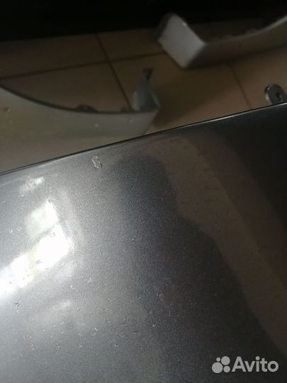 Задний бампер kia rio 3 в цвет