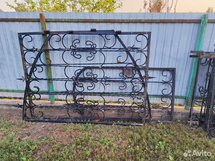 Кованый забор бу