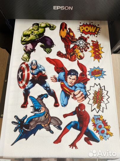 Печать на сахарной бумаге