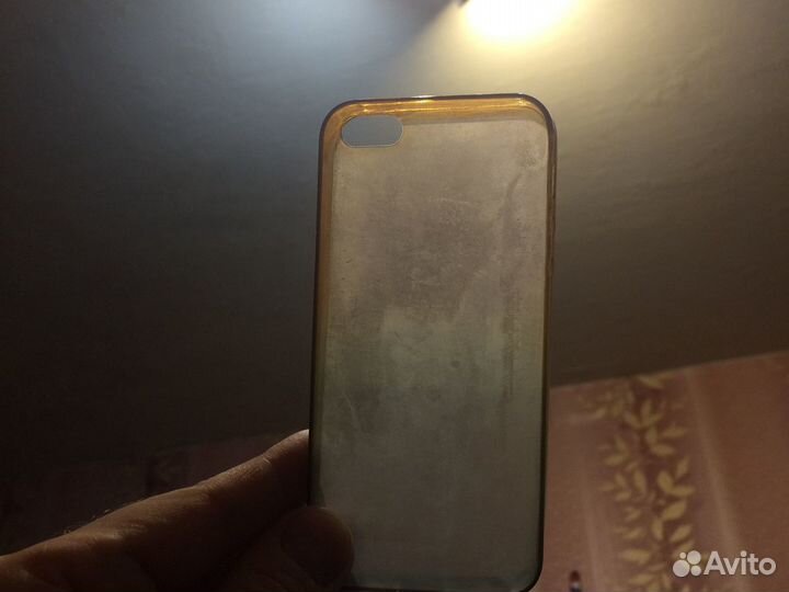 Силиконовый чехол для айфона 5 s