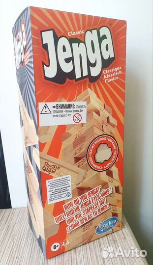 Jenga Дженга Hasbro оригинал, новая