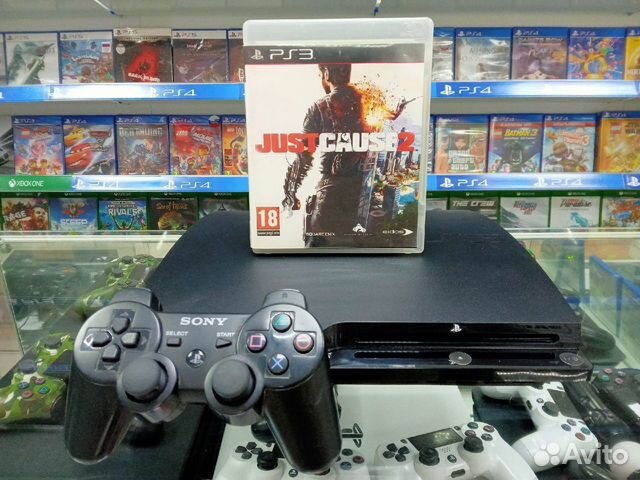 PlayStation 3 Slim + Just Cause 2