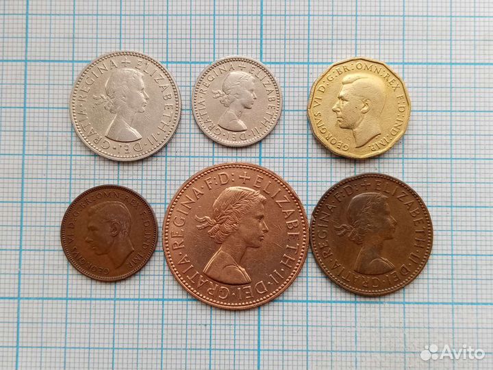 Монеты Великобритании