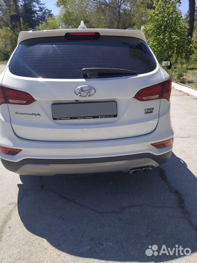 Hyundai Santa Fe 2.2 AT, 2017, 132 500 км