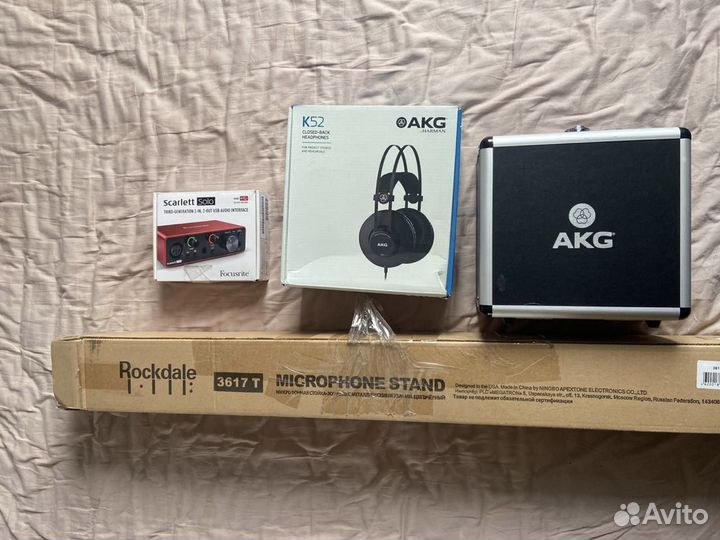 Внешняя звуковая карта focusrite Scarlett