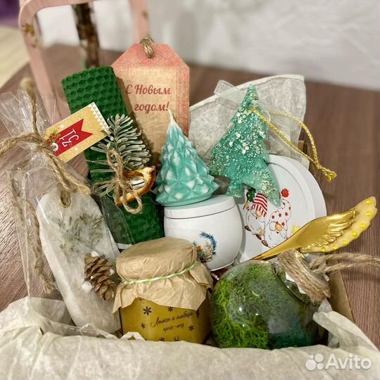 Подарочный набор новый год, новогодние боксы