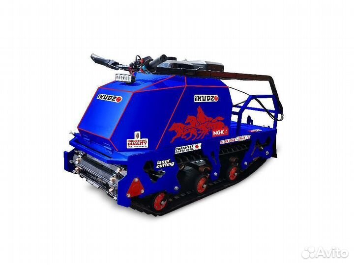 Мотобуксировщик ikudzo 1450/500 ES17 синий