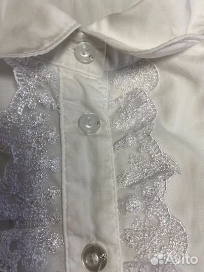 Рубашка школьная для девочки 140