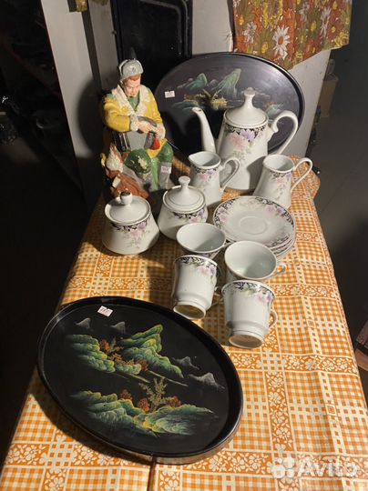 Антикварная лавка Сервиз чайный