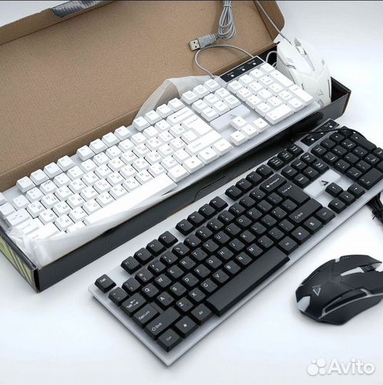 Клавиатура + Мышка с подсветкой