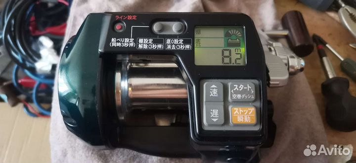 Электрокатушка морская Ryobi VS700L