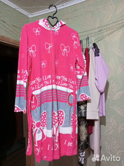 Халат женский теплый