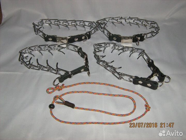 Кожаная и синтетическая амуниция для собак