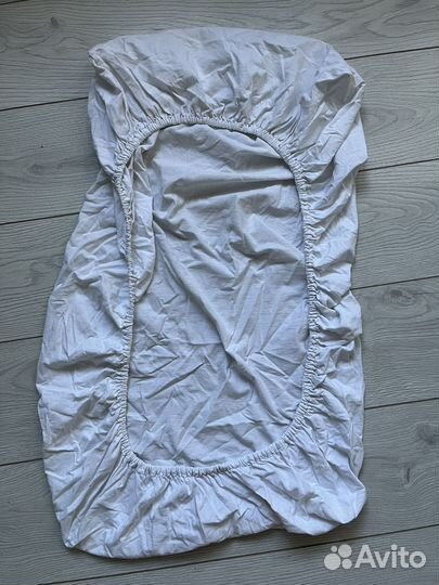 Простынь на резинке 120 60 хлопок