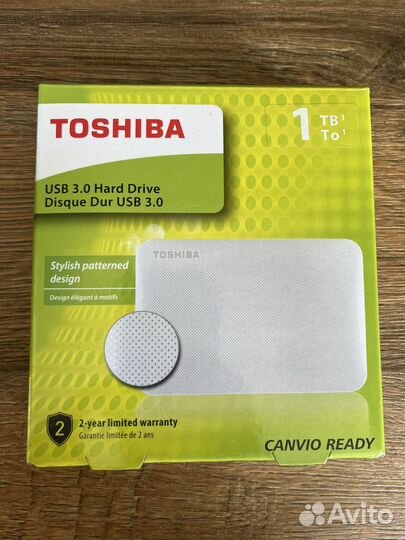 Внешний жесткий диск toshiba 1 тб