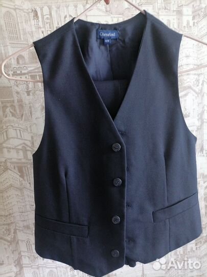 Брюки + жилет Chessford на первоклассника