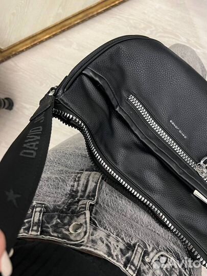 Сумка женская черная david jones